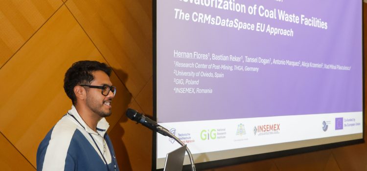 CRMsDataSpace presented at IMWA 2026, contributing to discussions on sustainable mine waste management